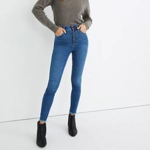 Madewell Jeans 10” High Rise Skinny Size 27